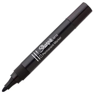 Marker permanentny Sharpie Gruby M15 okrągły, Czarny